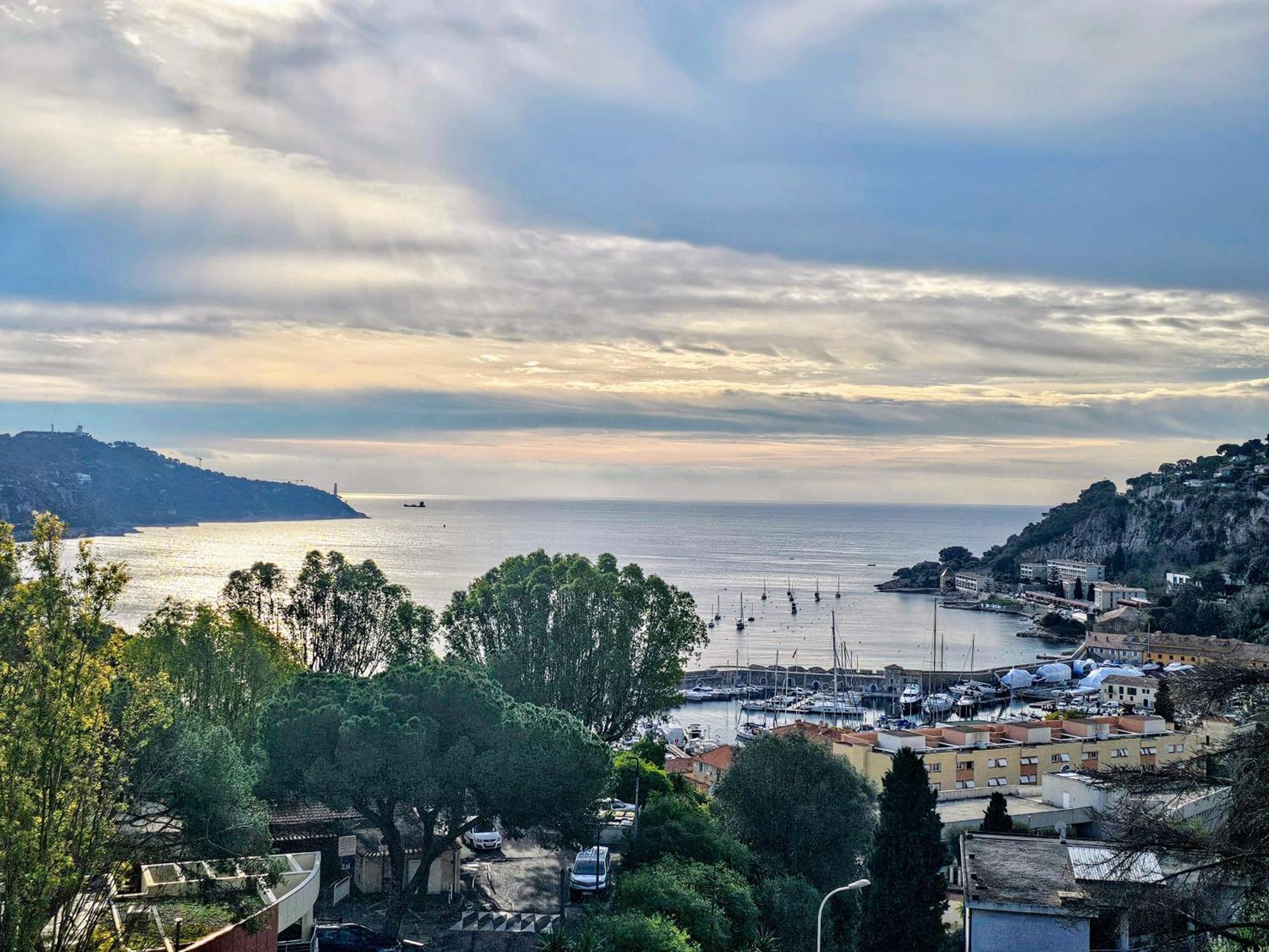 Villefranche center Bay & Port Sea view front Extérieur photo