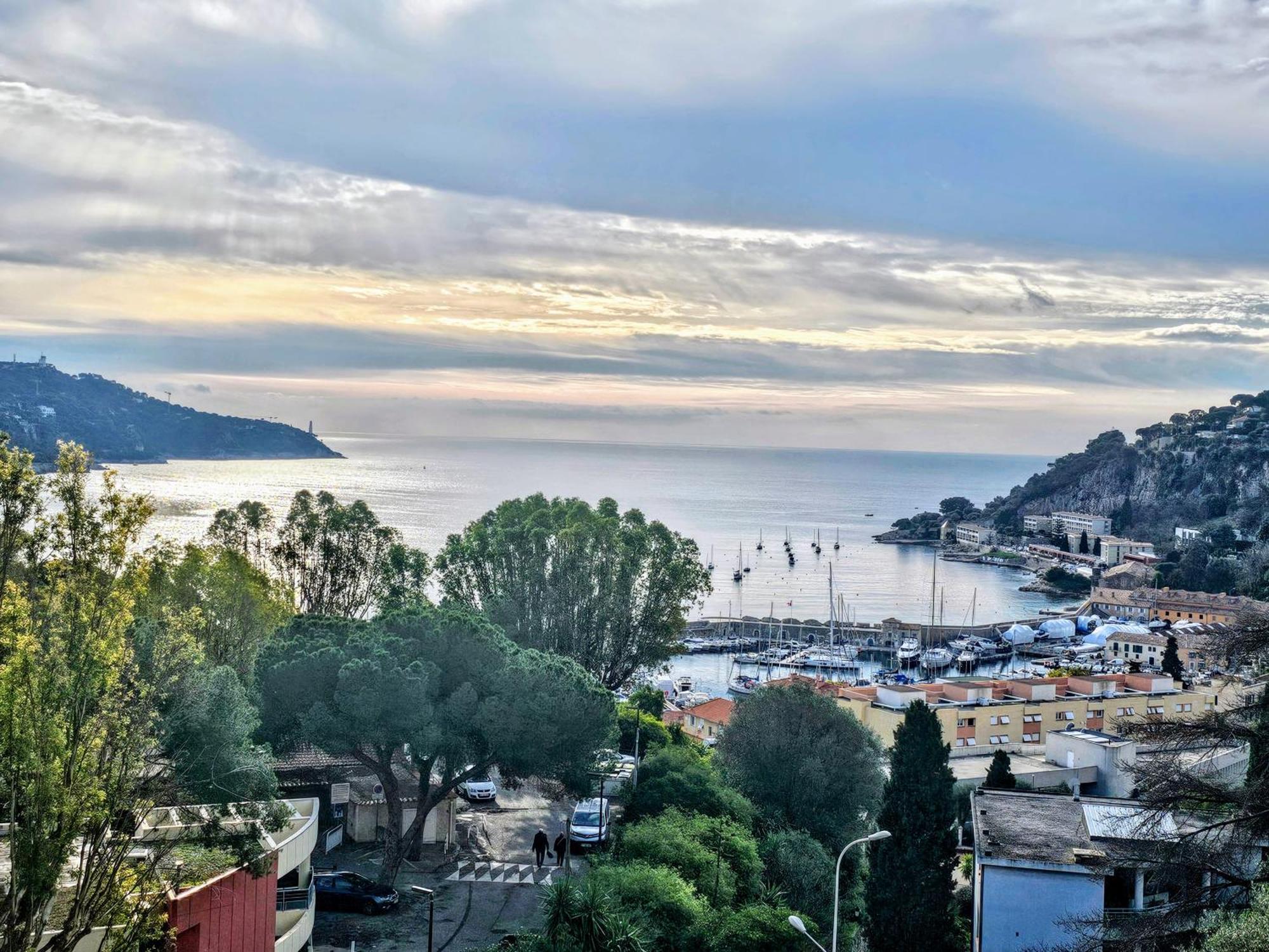 Villefranche center Bay & Port Sea view front Extérieur photo